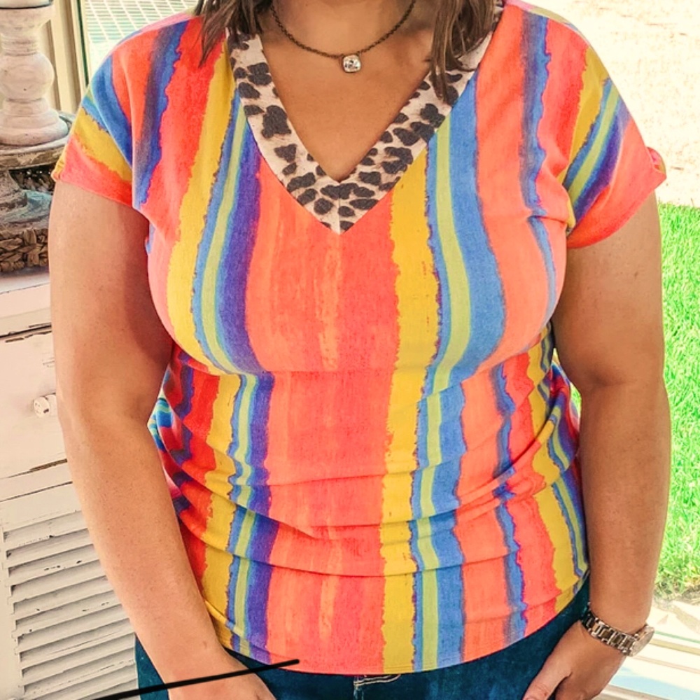 Boutique top with tags